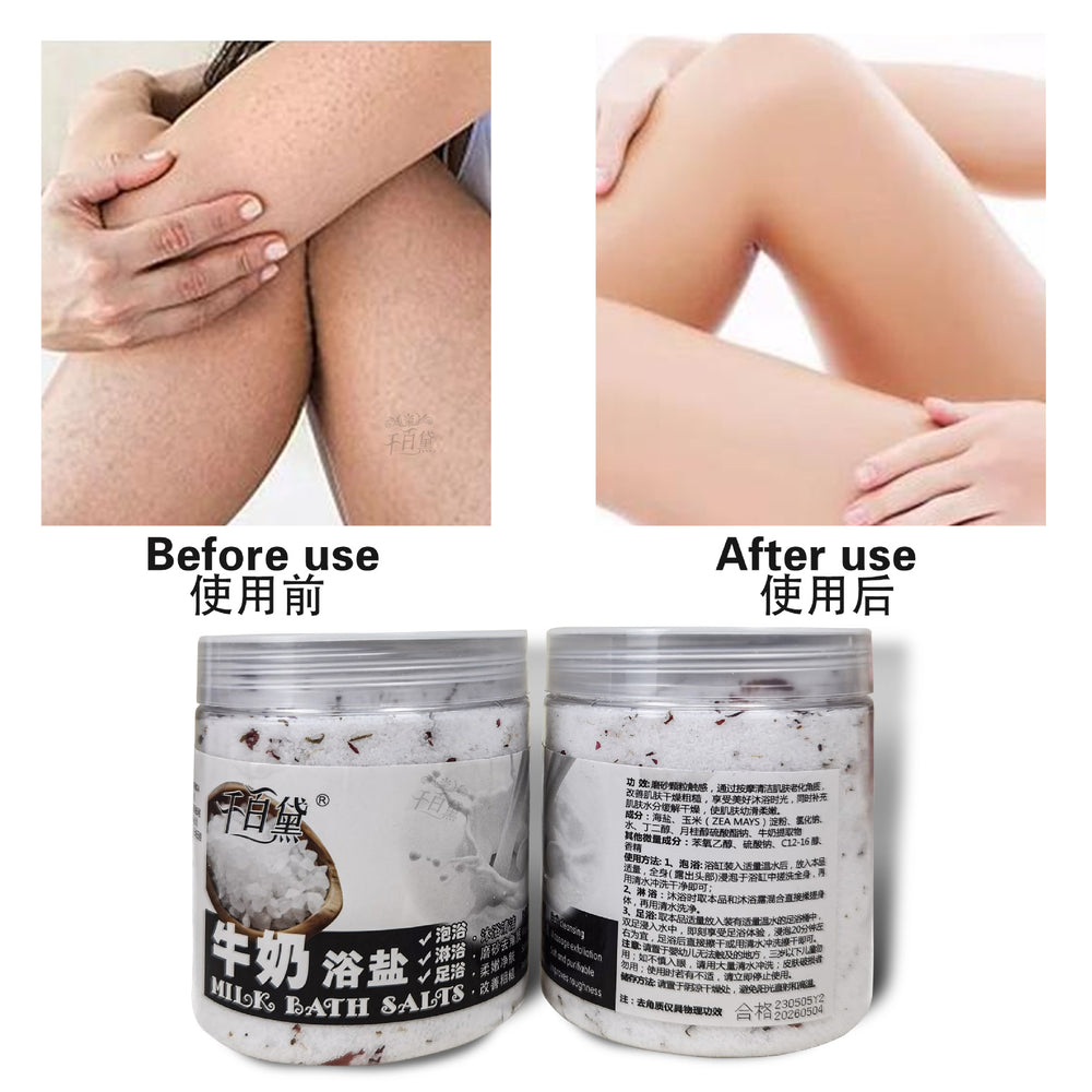 Wholesale petal bath salts for deep cleansing, exfoliation, and dead skin removal - all-over body scrub