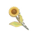 2024 new sunflower large claw clip - elegant & trendy hair clip, popular on tiktok, back of head shark clip