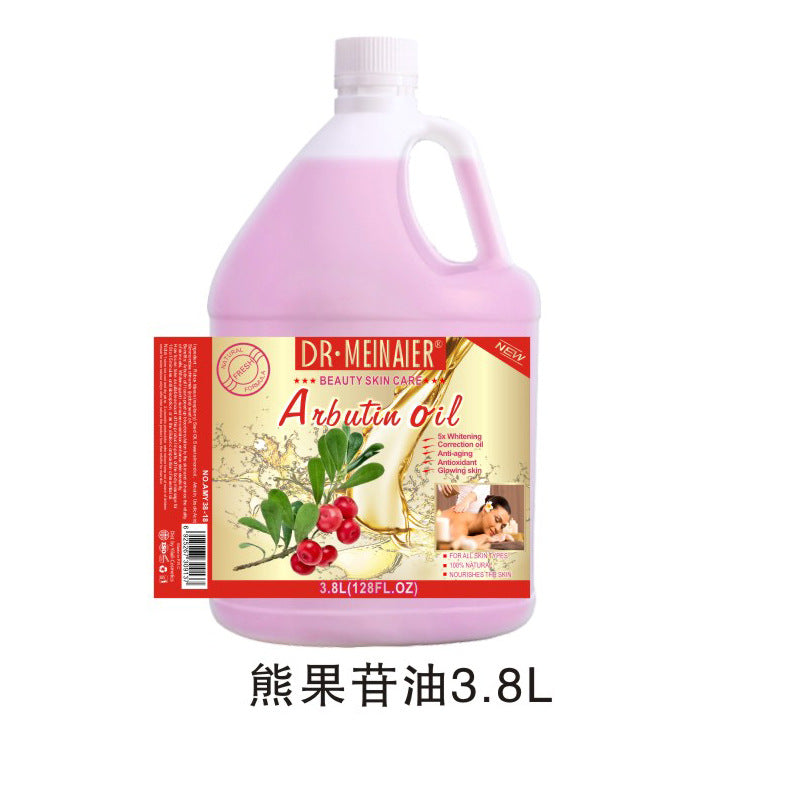 3.8l large bucket massage oil floral fruity brightening facial & body moisturizing olive oil lavender essential oil spa oil