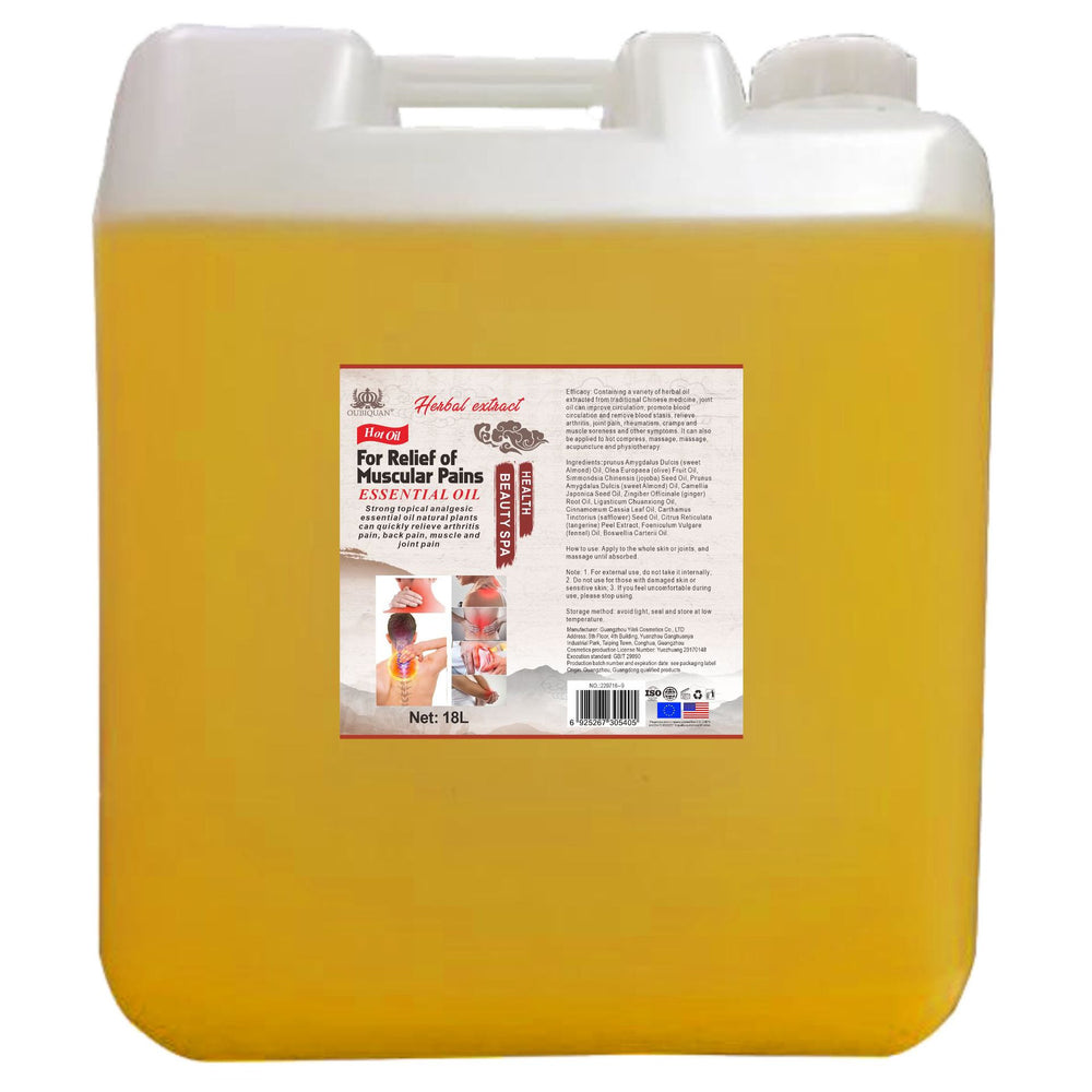 joint essential oil massage essential oil to clear meridians and whole body massage to generate heat. old ginger oil body care massage essential oil