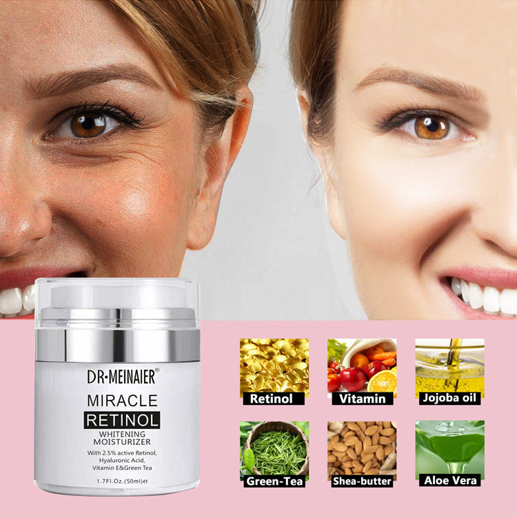 Retinol moisturizing cream pore minimizing skin repair firming cream hydrating moisturizing oil control emulsion wholesale for export