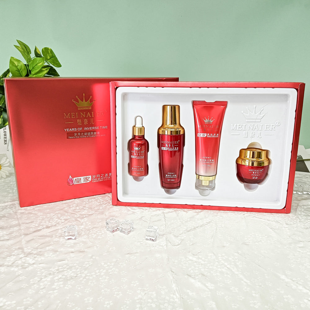 age mystery diamond skin care suit water moisturizing repair brightening skin color water emulsion cosmetic kit