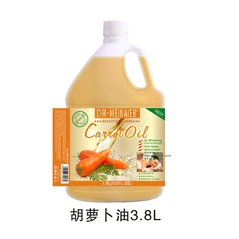 3.8l large bucket massage oil floral fruity brightening facial & body moisturizing olive oil lavender essential oil spa oil