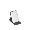 Portable folding mirror for men - compact, drop-proof, and perfect for dorms, offices, and desktops. stands freely for easy makeup application
