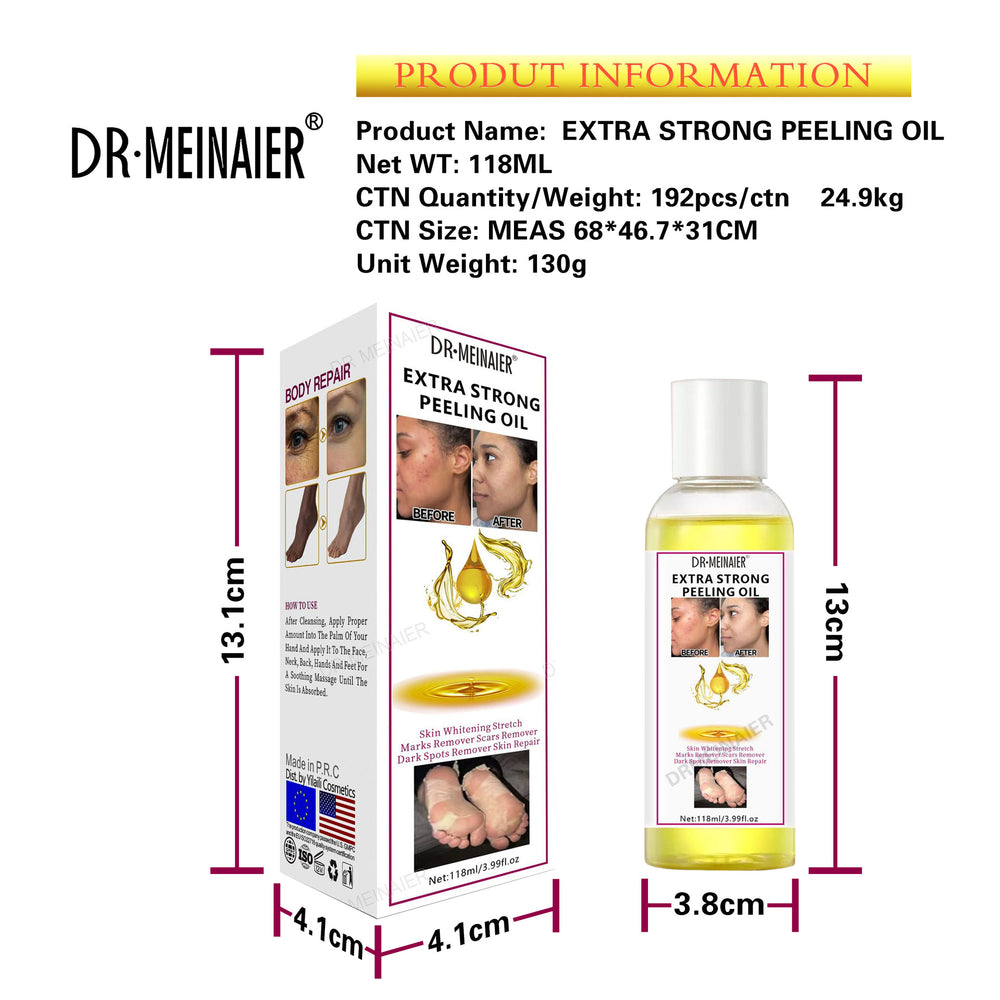 Peeling oil cross-border peeling oil whitening exfoliation lightening spots bright skin hand facial body care