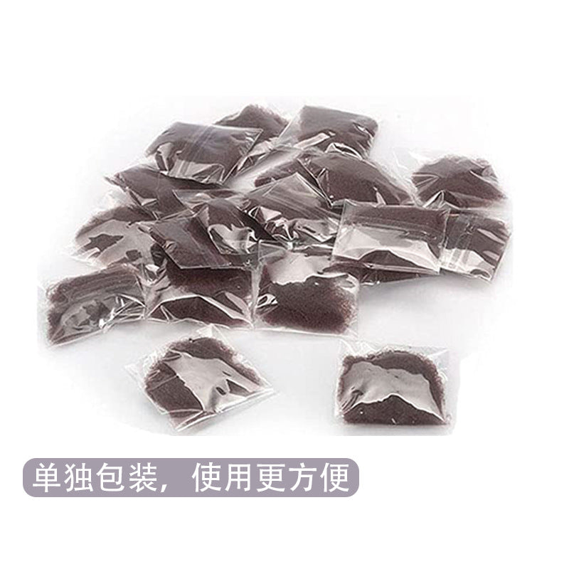 Amazon cross-border 5mm invisible hair net professional nurse head flower net bag hair curler wig hair cover