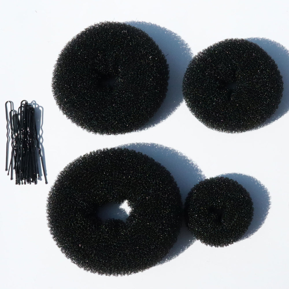New cross-border hot-selling donut hair curler, hair accessories set, japanese and korean hair accessories, bridal braiding set, korean style