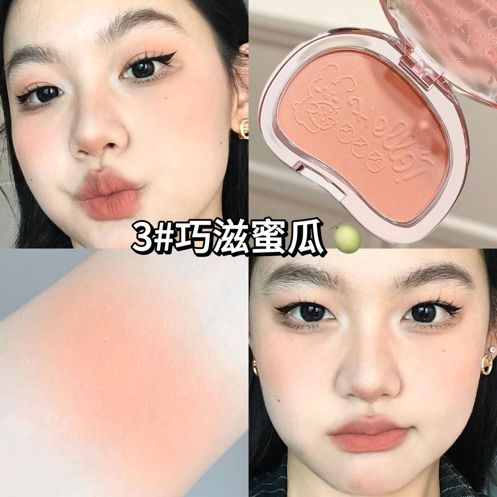 Makeup jonbos midsummer milk atmosphere blush expansion and shrinkage color nature nude makeup enhance complexion contour rouge