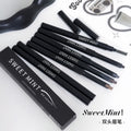 Sweet mint ultra-fine dual-ended eyebrow pencil - waterproof, sweat-proof, long-lasting, smudge-proof, creates defined brows, perfect for beginners achieving natural, defined brows