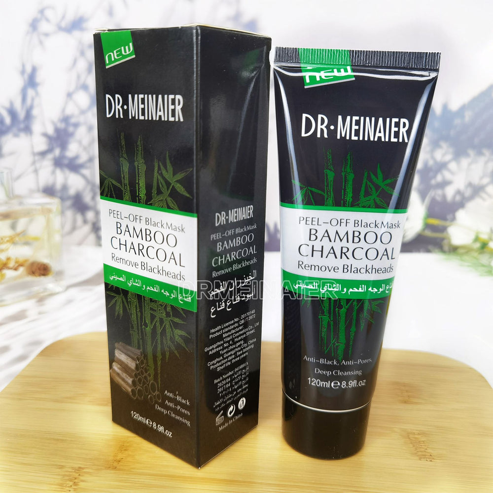 blackhead-absorbing nose mask, pore-cleansing, anti-wrinkle, oil-controlling activated carbon peel-off mask 120g factory direct sales