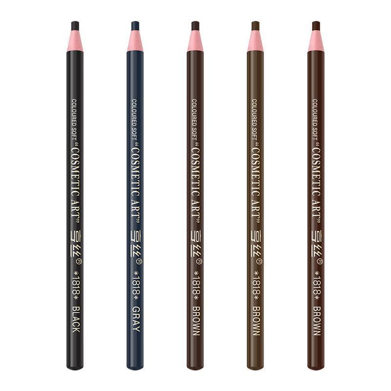 Authentic hengsi 1818 eyebrow pencil - waterproof, sweat-proof, smudge-proof, peel-off makeup pen - easy to apply, brow defining pencil