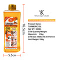 carrot essential oil hair care facial body spa turmeric essential oil moisturizing meridian massage massage oil 300ml