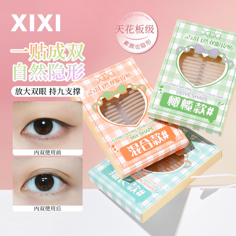 Xixi smart naturelace double eyelid patch invisible traceless natureartificial long-lasting hair-styling swollen eye patch