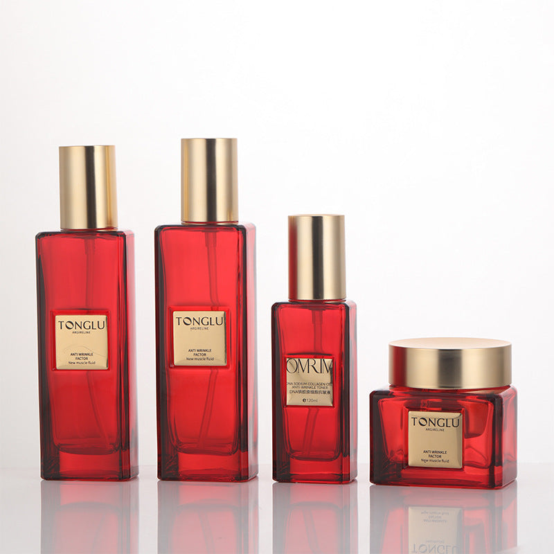Factory direct: premium cosmetic glass bottles - 30g cream jars & 100ml pump bottles for essential oils and lotions