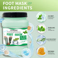 1kg mint foot scrub exfoliating foot mask deep cleansing chicken skin remover massage cream - factory wholesale