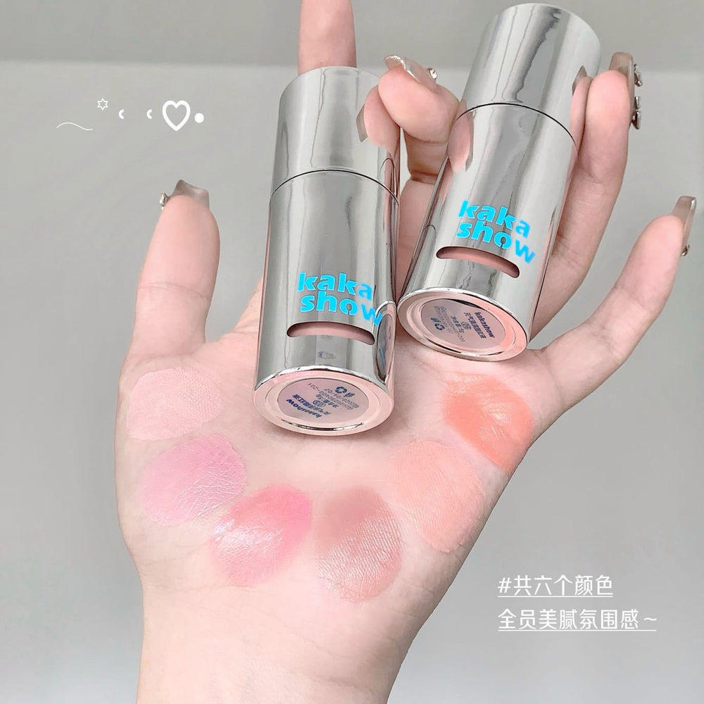 Kakashow vitality blush liquid expansion and shrinkage color vitality girl korean style water glow skin liquid blush