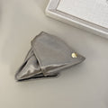 Shell fabric clip khaki-13cm