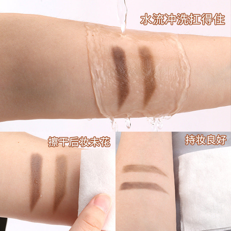 Wholesale maycheer dual-color eyebrow powder - natural, defined, waterproof, sweat-proof, long-lasting, non-fading - 4g