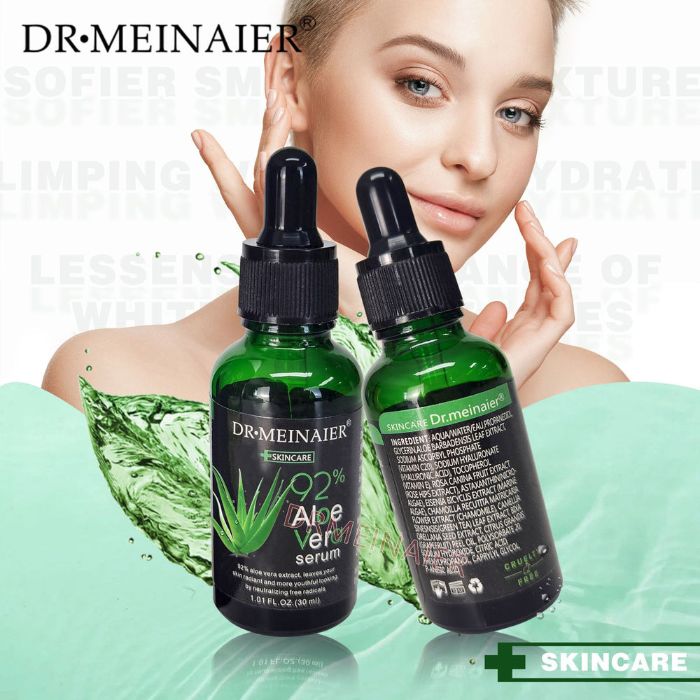aloe vera essence serum - hydrating, moisturizing, and brightening skincare, direct from the factory