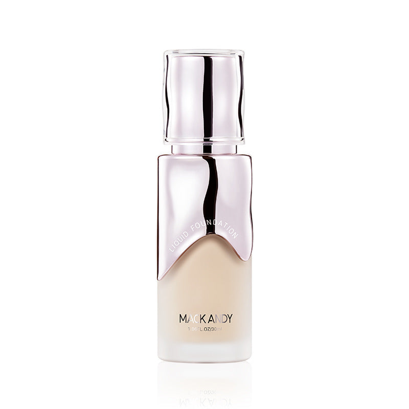 Marco andy botanical skin nourishing foundation - hydrating, lightweight, oil-control, skin smoothing, concealing, waterproof, long-lasting foundation cream