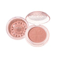 Wodwod crystal clear light embossed blush - natural nude makeup, brightening, matte contouring rouge