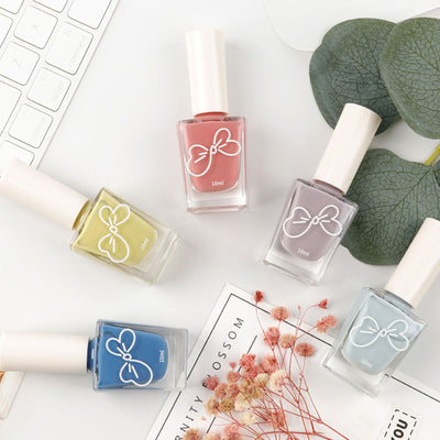Fall and winter new color nail polish whitening oily non-peelable long-lasting nude black white nail polish wholesale