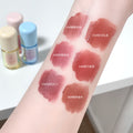 Gege bear gege bear light gauze pink mist lip glaze velvet matte matte fall and winter whitening non-stick cup lipstick