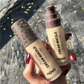 Novo shimmer cream foundation - concealing, acne-proofing, brightening, long-lasting, oil-control, hydrating, dewy finish