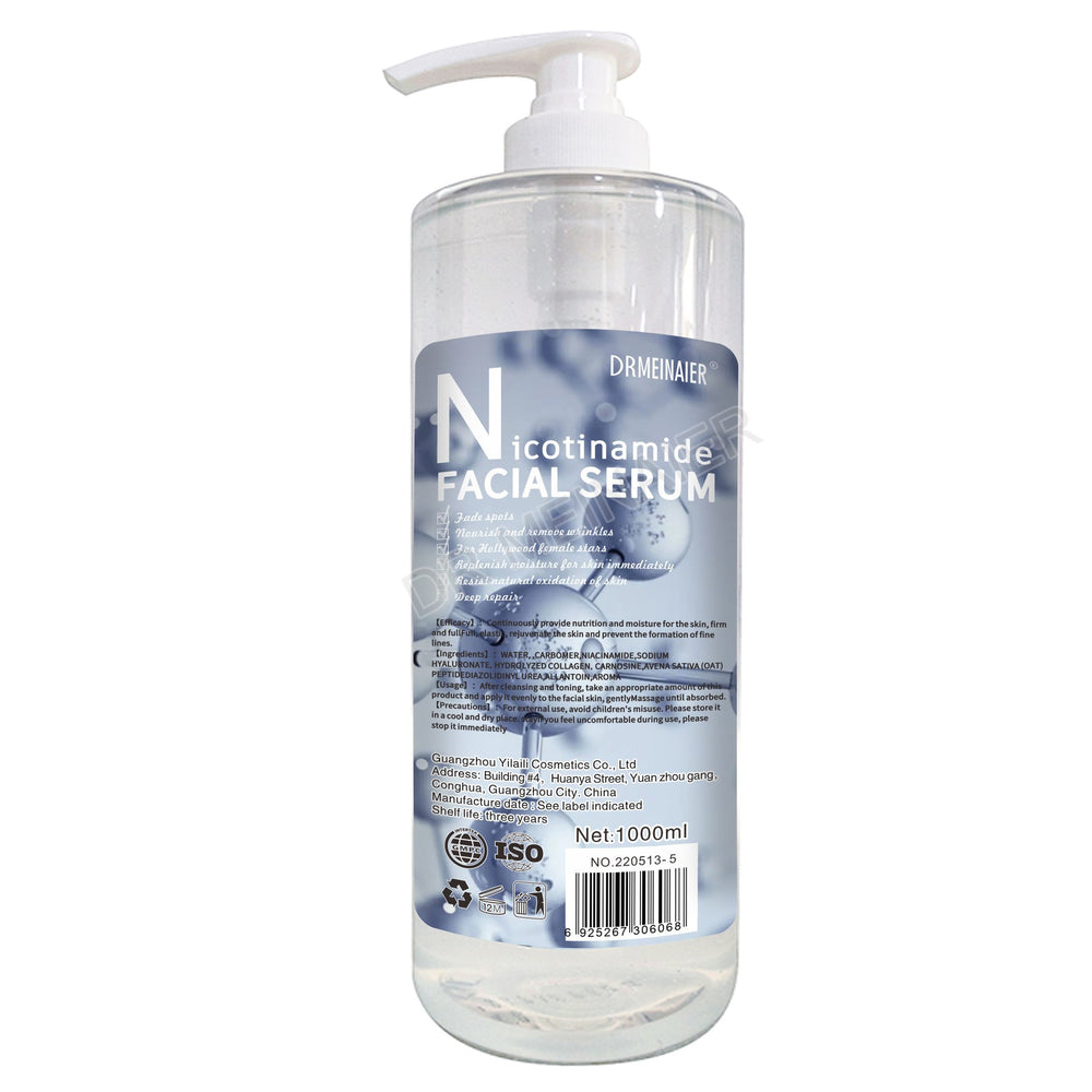 export hydrating & repairing tea tree witch hazel essence - moisturizing, brightening, and firming niacinamide serum 1000ml