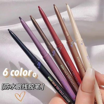 Novo's colorful eyeliner gel pen is extremely fine, waterproof, sweat-proof, non-smudge, and can be used to outline the lying silkworm pen