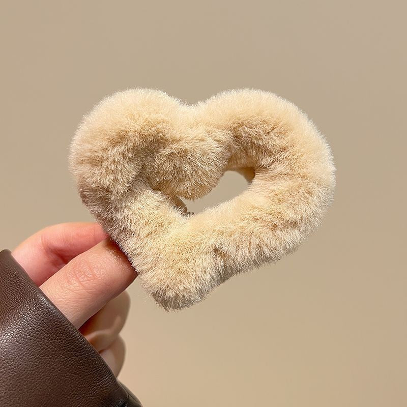 Stuffed gripper female fall and winter large hair clip classy sense ins shark clip hair volume multi-plate hair clip headwear hair accessories