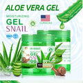 snail aloe vera gel moisturizing smear-type leave-in facial mask night moisturizing repair cream aloe vera gel export