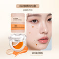 Intopop hydrating dual-color concealer - covers dark circles, blemishes, and acne scars. moisturizing, non-caking concealer palette