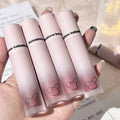 Kakashow cute bear lip glaze velvet matte matte female student affordable whitening lip and cheek dual-purpose lip mud lipstick