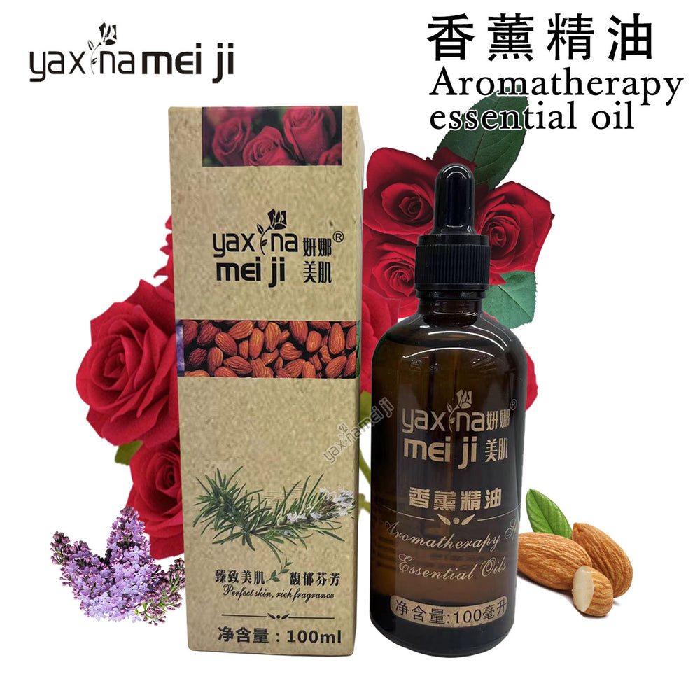 Yana beauty refreshing peppermint essential oil facial & body massage oil - salon-grade aromatherapy essential oil 100ml