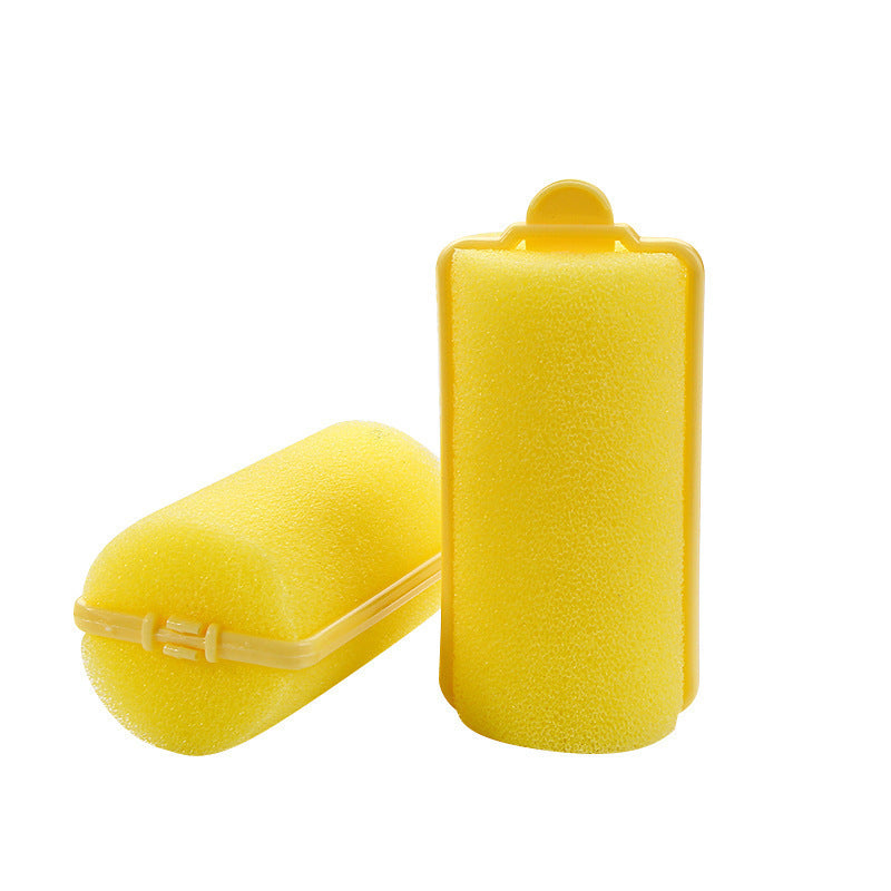 Factory direct foam sponge hair curlers - pear blossom, mushroom style, magic hair curlers - soft, sleep-in, heatless hair rollers