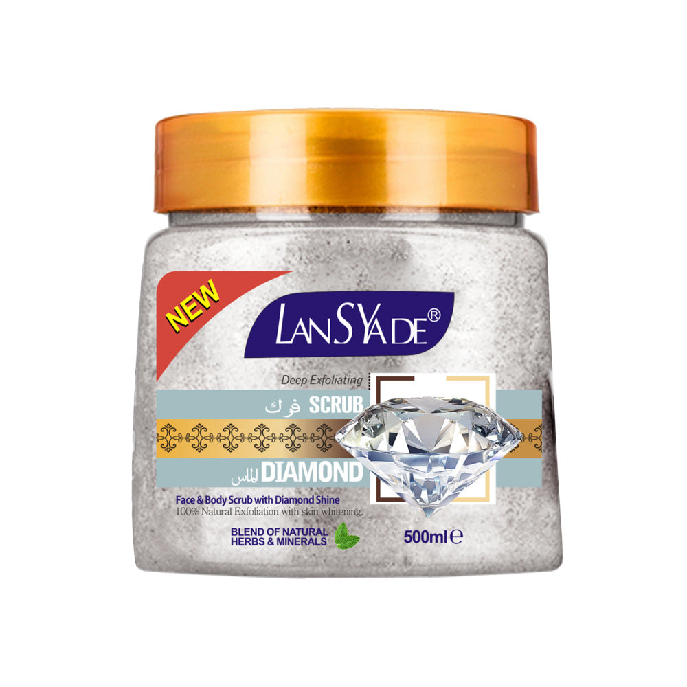 vanilla ice cream body gold scrub - exfoliates, removes bumps & keratosis pilaris, brightens, moisturizes, and nourishes skin