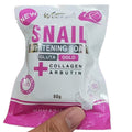 export bagged snail mucin handmade soap 80g - gentle cleansing, brightening, and suitable for all over body