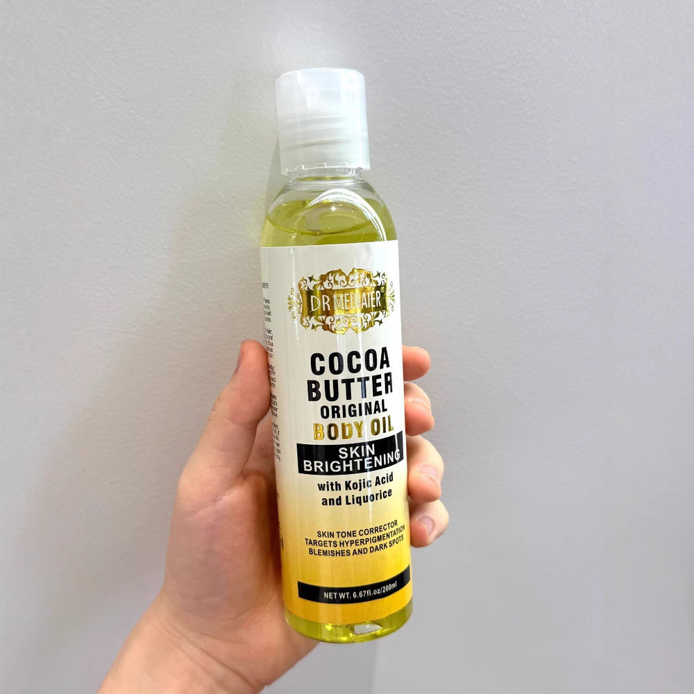 cocoa butter oil cocoa hair care facial body brightening massage essential oil cocoa oil 118ml