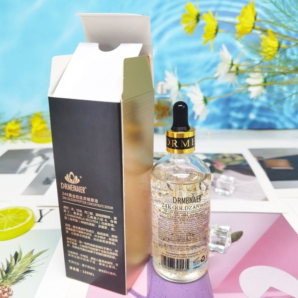 supply of 24k gold peptide concentrated liquid essence (100ml) for amazon foreign trade export