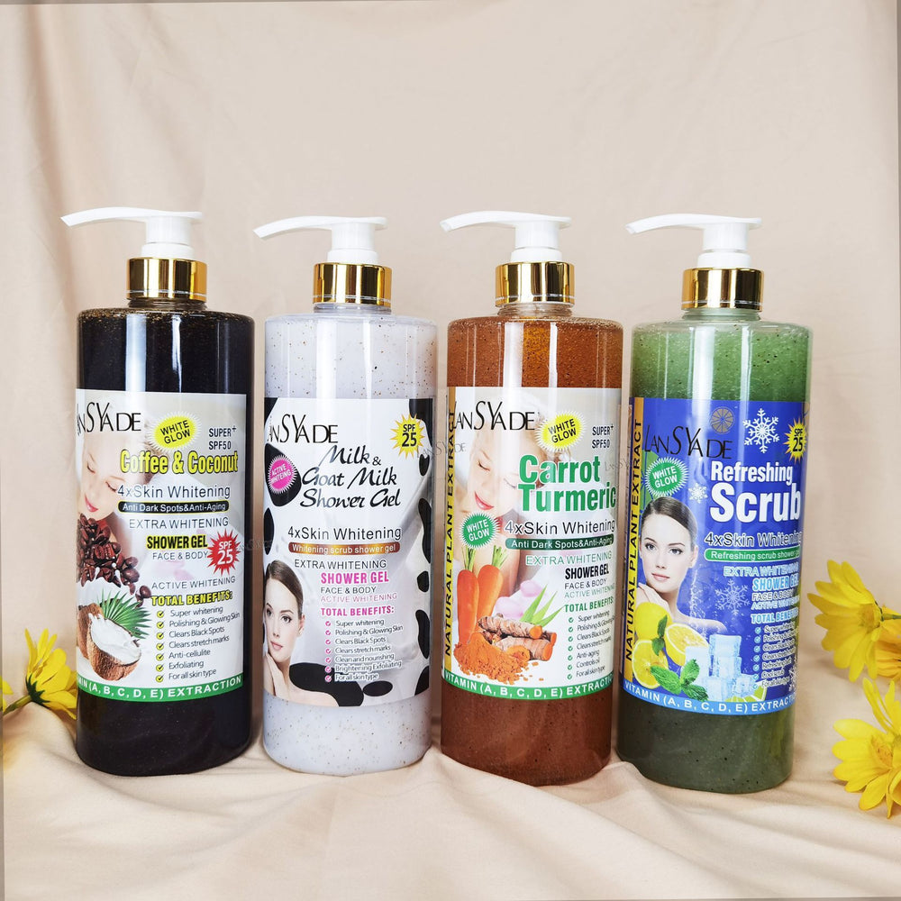 glutathione scrub shower gel long-lasting fragrance moisturizing gentle cleansing milk shower gel 1000ml