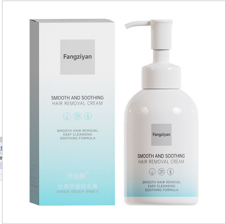 Gentle and painless hair removal mousse spray, underarm hair, leg hair, whole body hair removal cream, manufacturer wholesale hair removal kit