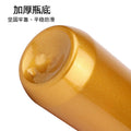 500ml plastic empty bottle for lotion, liquid shampoo, shower gel, conditioner bottle, pet metallic feel