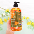 Export fresh orange vc essential oil 500ml facial body brightening moisturizing black removing massage oil naranja oil