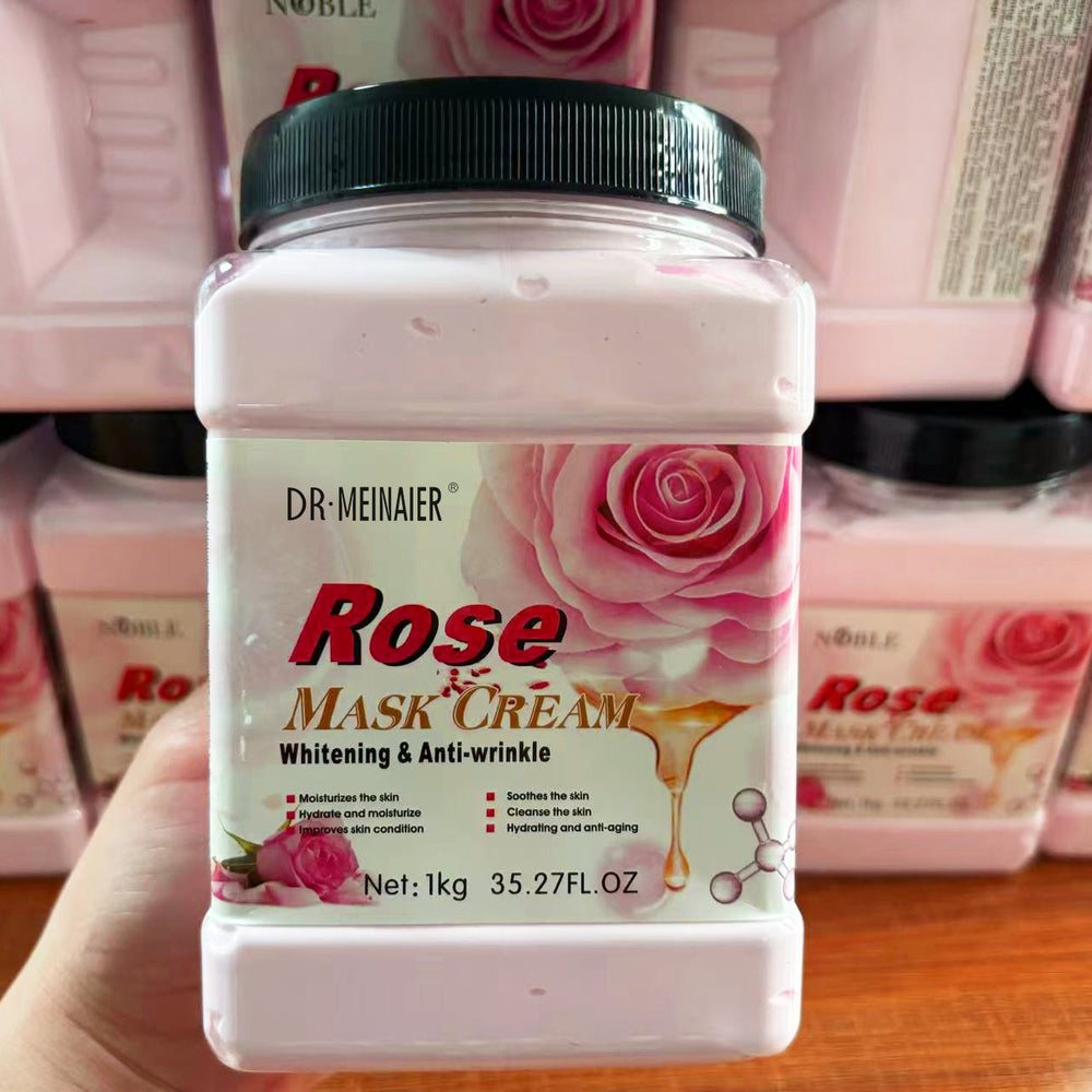rose brightening mask, apply-on body mask, mask cream, rose massage cream 1kg - wholesale for export