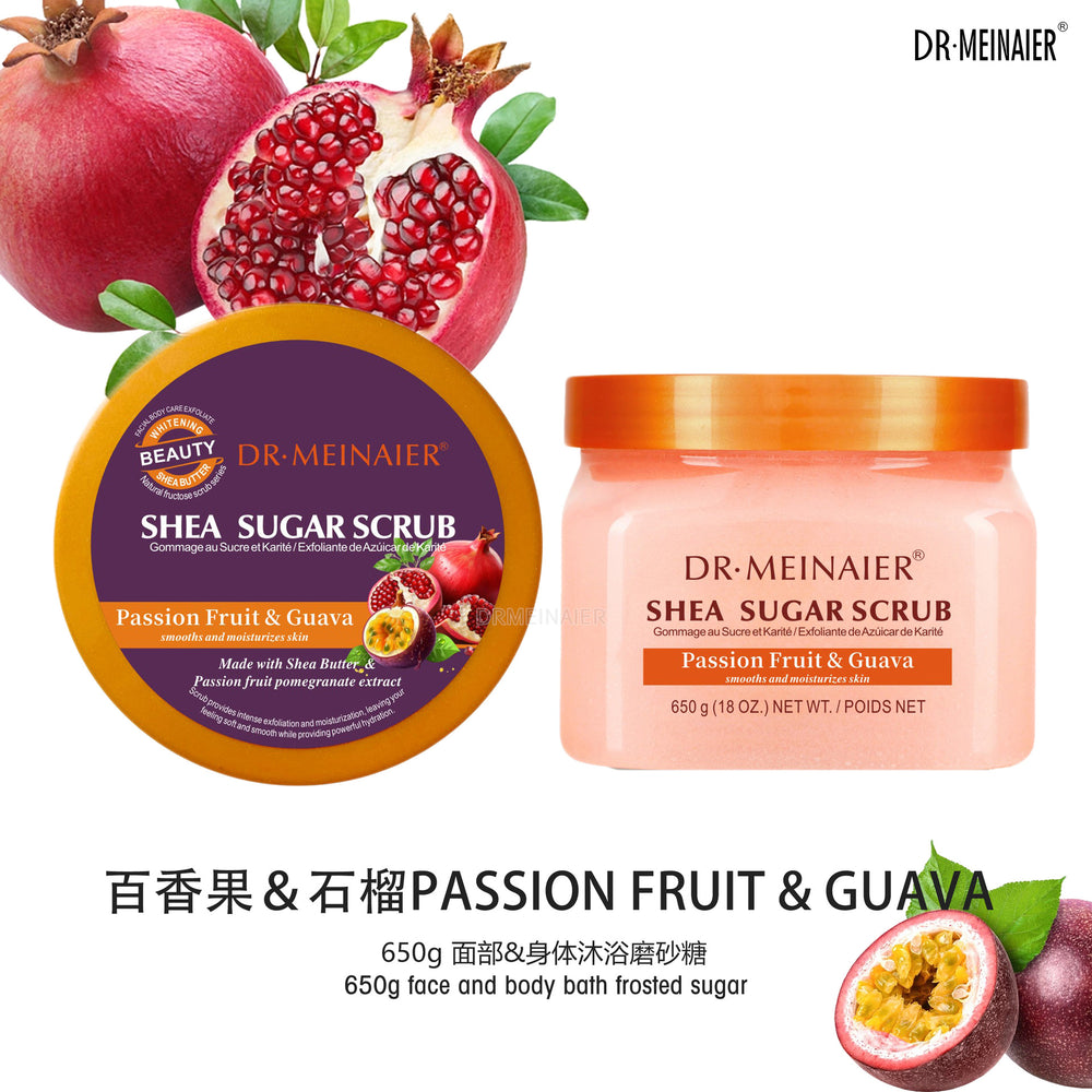 foreign trade fruit scrub sugar bath salt exfoliating chicken skin whole body bath salt wet salt vc sugar scrub 650