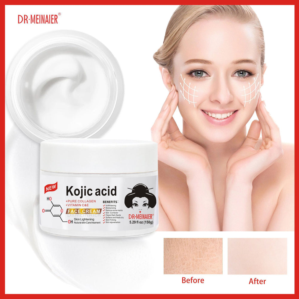 kojic acid cream moisturizing, brightening, moisturizing, lightening, darkening, skin care, hydrating and rejuvenating cream cross-border face c