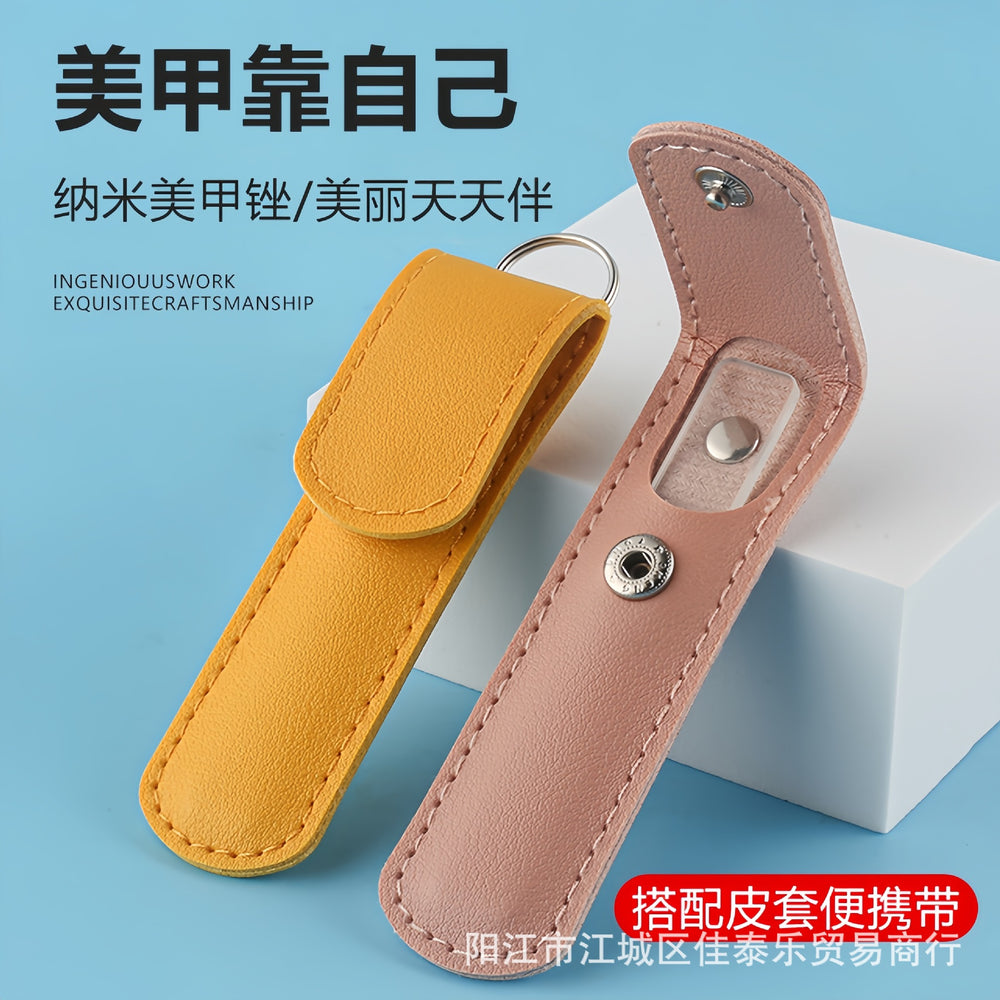 Ready-to-ship nano glass nail file - shaping, sanding, polishing strip - double-sided crystal sanding file - nail art tool
