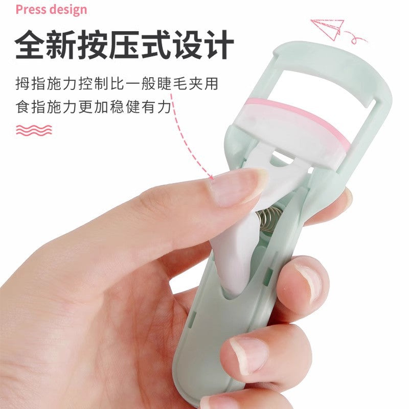 Marianne press-type eyelash curler - instant volume, curl & hold, wide-angle focused sunflower eyelash curler