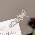 #silver bangs clip-moonlight butterfly